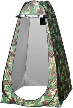 Barraca Trocador Pop Up 120cm e 150cm - Tenda Banheiro Camping Impermeável UV com Bolsa