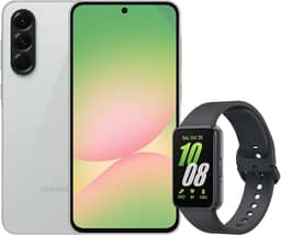 Samsung A56 5G (128GB) - Cinza + Galaxy Fit3 - Grafite