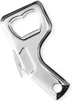 Abridor de Garrafas e Latas 9 cm – Compacto, Resistente e Prático | Utensílio de Cozinha Multiuso em Aço Reforçado