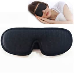 Máscara de olhos 3D Máscara de olhos respirável que bloqueia a luz para dormir