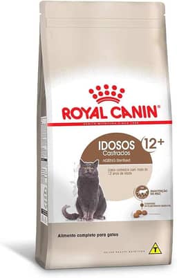 ROYAL CANIN Ração Sterilised 12+ Gatos Adultos 1,5kg Raça Adulto
