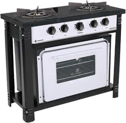 Fogão Industrial 2 Bocas Com Forno Bravo Branco BR2BFBR Venâncio