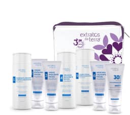 Kit Limpeza De Pele Aquaface Completo Prosissional - Extratos da Terra