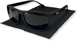 Óculos de Sol Quadrado Masculino Feminino Estilo Clássico Polarizados Proteção UV400 Premium