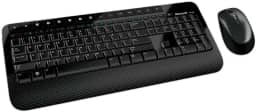 Teclado e Mouse sem Fio Desktop 2000 USB Preto Microsoft - M7J00021
