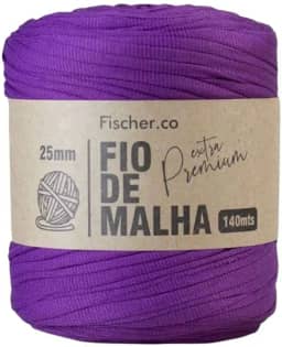 Fio de Malha Extra Premium Fischer 25mm x Rolo com 140m (27 PURPURA)