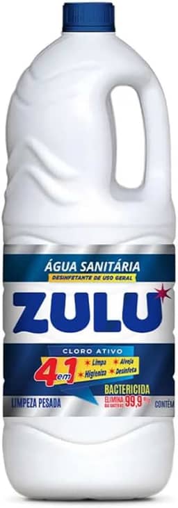 Zulu Água SanitáriA Multi Uso, 2L