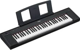 Piano Digital NP 15B Piaggero Preto 61 Teclas com Fonte Bivolt Yamaha
