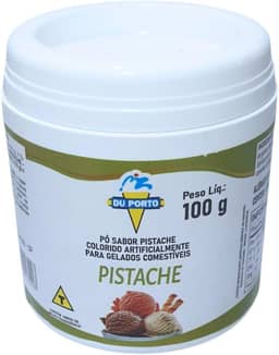 Base para Sorvete sabor Pistache 100g Du Porto