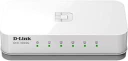 D-Link Switch Fast 5 Portas 100Mbps DES-1005C, Branco