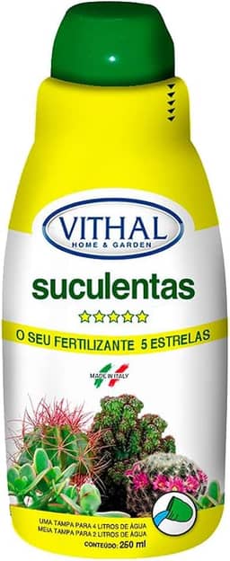 Fertilizante Vithal Líquido Suculentas 250ml