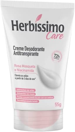 Dana - Desodorante Cremoso Antip Herbissimo Bisnaga 55G Rosa Mosqueta E Niacinamida