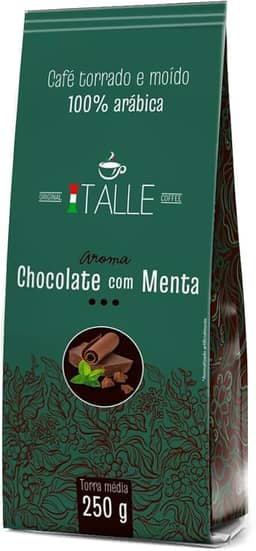 Café Torrado e Moido Cafe Aroma Chcolate com Menta Café Italle Cafe Aroma 250g