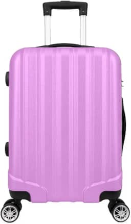 Mala de Bordo ABS 4 Rodas Action Fortt Rosa - MAB02-RA