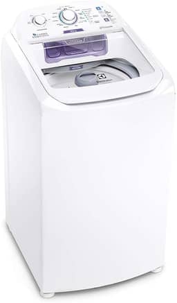 Máquina de Lavar Electrolux 8,5kg Branca Turbo Economia com Jet&Clean e Filtro Fiapos (LAC09) - 127V