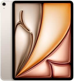 Apple 2025 iPad Air de 13 polegadas (Wi-Fi + Cellular, 256 GB) - Luz das estrelas (M3)