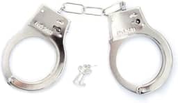 Algemas Policial Brincadeira Aço Inox Invictus