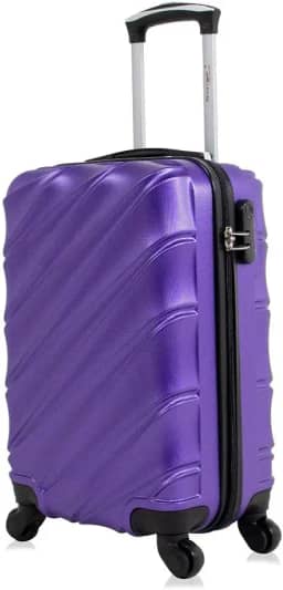 Mala de Viagem, Havana, Swiss Move, De Bordo, Pequena, 4 Rodas - Roxa
