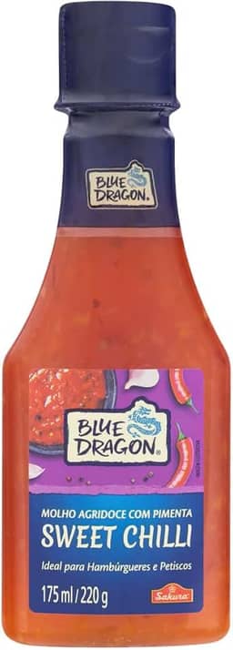 AB Brasil Molho Agridoce Com Pimenta Sweet Chilli Blue Dragon 220G