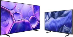 Samsung Combo Smart TV 85" Crystal UHD 4K U8600F 2025 + Samsung Vision AI TV 43" QLED 4K QEF1 2025