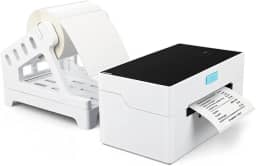 Impressora Térmica Compatível para Os Sistemas Windows/Mac/Android/iOS, 160mm/s, 203DPI, Porta USB, Concebida para Imprimir Etiquetas com Códigos de Barras para Endereços de Remessa