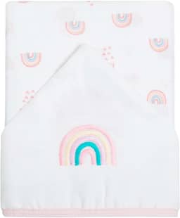 Papi Textil Toalha De Fralda 1 Camada Papi Soft C/Capuz Bord 1,10M X 90Cm Contem 01 Un