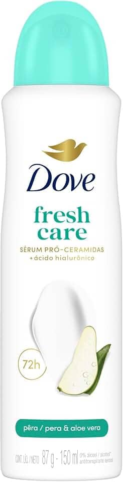Desodorante Antitranspirante Aerosol Dove Go Fresh Pera e Aloe Vera 150ml (A embalagem pode variar)