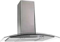 COIFA DE PAREDE Fogatti VIDRO CURVO DUTO SLIM INOX 70CM 127V