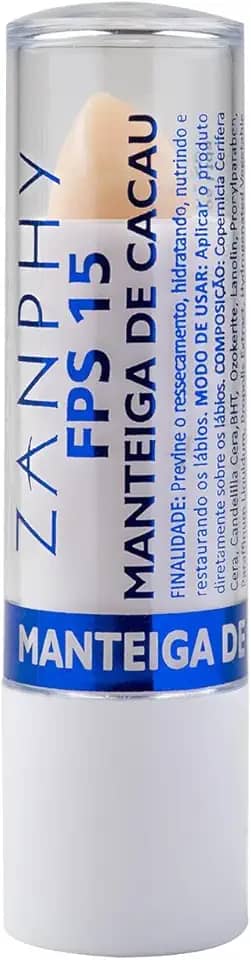 Manteiga de Cacau Bastão FPS 15, Zanphy, Neutro
