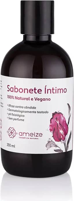 Sabonete íntimo Natural Vegano Com Ativos de Ação Contra Candida e Coceira