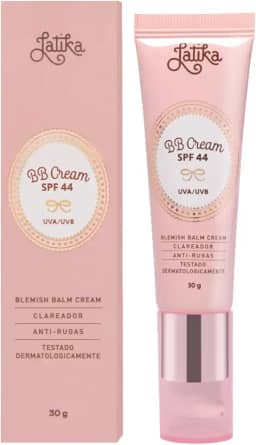 LATIKA Bb Cream Fps 44 Clareador Bege Médio N20