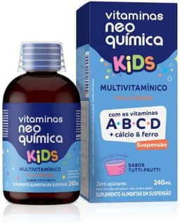 Suplemento Alimentar Kids Multivitamínico Imunidade Vitaminas Neo Química 240ml
