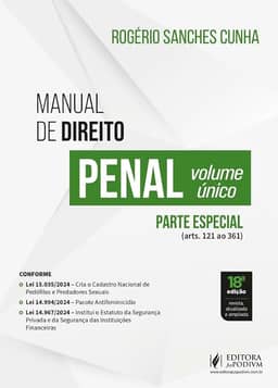 Manual De Direito Penal Parte Especial Volume Único - 18 Edição 2025 Juspodivm
