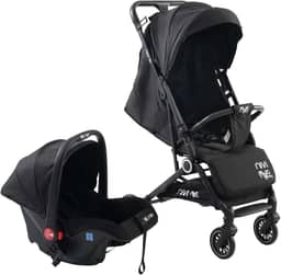 Carrinho de Passeio C/Bebê Conforto TS NIVI Maxi Baby (Preto)