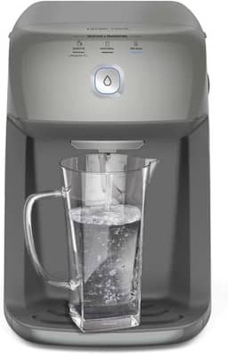 Purificador Electrolux de Água Quente 800ml Gelada 2,4L Fria e Natural Motor Compressor controle de temperatura reservatorio de 3,3L total Alerta troca Filtro refil 6 meses ou 3000l Cinza PH41X 127V