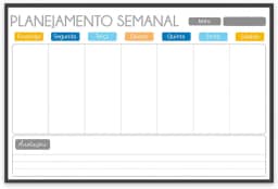 Planner Semanal Light STALO, 60x40