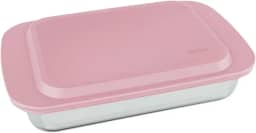 Forma Assadeira Lasanheira Retangular Clássica Marinex 3,7L com Tampa