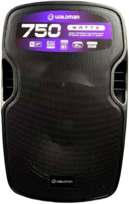 Caixa Amplificada Ativa Waldman RC-750X 15'' 750W