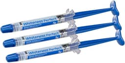 Kit 3 Clareador Dental Caseiro Whiteness Perfect 10% Fgm