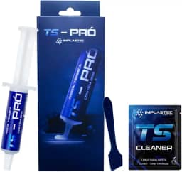 IMPLASTEC TS PRO, Pasta Térmica para CPU e Placas de Vídeo, Kit com 20g