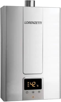 Aquecedor de Água a Gás LZ 2000 DE-I GN Digital 20 L/Min, INOX, LORENZETTI