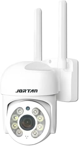 Câmera de Segurança Externa Wi-Fi Full HD 1080P IP66 – Visão Noturna Inteligente, Áudio Bidirecional, Detecção de Movimento, Compatível com Cartão Micro SD até 128GB