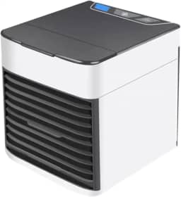 Mini Ar Condicionado Portátil Arctic Cooler Air Umidificador Climatizador Luz Led