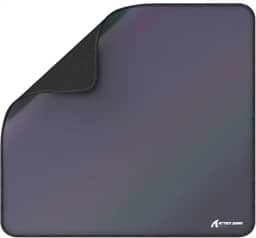 ATTACK SHARK CM03 Mouse Pad grande,revestimento resistente à água,superfície de borracha antiderrapante com controle suave e textura pesada,bordas costuradas em microfibra,450x400x4mm(Cinza Gradiente)