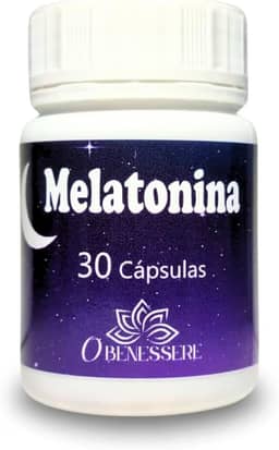 Melatonina 5 mg - 30 Cápsulas | O Benessere Nutrition