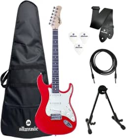 Kit Guitarra Memphis Tagima MG-30 Red Satin Capa+Acessórios