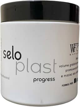 Selante Progressiva Sem Formol para Cabelo Liso e sem volume Selo Plast 500g
