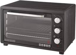 BLACK+DECKER Forno Elétrico, Ideal para sua Cozinha, 3 Níveis para Bandeja, Timer 60 Minutos, Potência 1800W, Modelo FT50P, 50L, 110V