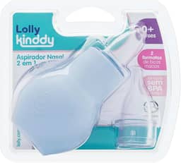 Lolly Aspirador Nasal 2 Em 1 Azul