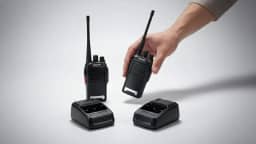 Kit 2 Rádios Comunicadores BF-777S | Walkie Talkie Profissional 16 Canais | Alcance 6 km | Bateria 1500mAh | Redução de Ruído | Talkabout